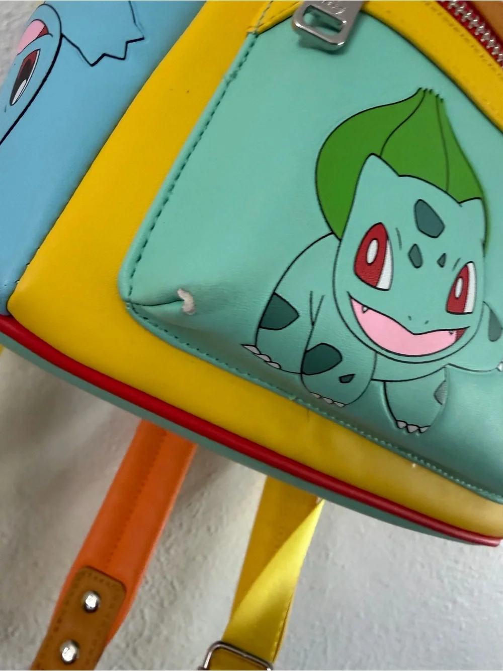 Pokémon Kids Pikachu & Bulbasaur Colorblock Mini Backpack - Yellow/Green